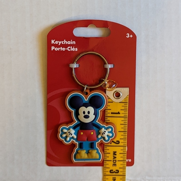 Disney Store Mickey and Minnie Keychains Set of 3 - Picture 2 of 10